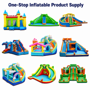 <span class=keywords><strong>Castillo</strong></span> Inflable Premium con Tobogán de Agua, 840D Oxford Splash Garden, para Niños, Cumple con la Norma EN71, Inflables para Fiestas - Product Image 5