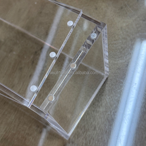 Custom Transparent OP04-07 Booster Box UV Resistant Strong Magnet Lid TCG Game Card <strong>Storage</strong> <strong>Acrylic</strong> One Piece Case Portable - Product Image 5