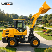 Mini-chargeuse sur pneus 4x4 avec bras télescopique hydraulique, chargeuse frontale agricole économique avec grappin pour bois et moteur Changchai à vendre