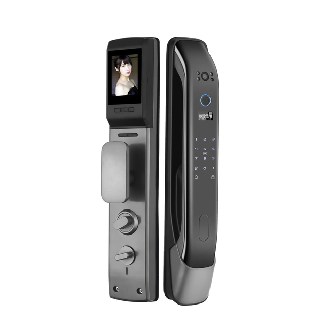 Cloud Facial Tuya Wifi Ttlock Fingerprint Smartlock Automatic 3d Face Recognition Door Lock Digital Smart Lock with Camera