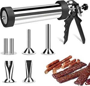 Pistola Decoradora Redonda de Acero Inoxidable para Frituras y Relleno de Pasteles, Utensilio Pequeño para el Hogar, Venta al por Mayor - Product Image 1