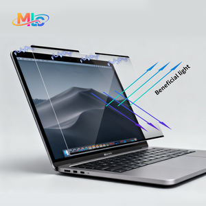 ฟิล์มหน้าจอป้องกันแสงสีฟ้าแม่เหล็กสำหรับ MacBook Air 13 <span class=keywords><strong>Pro</strong></span> 14ป้องกันแสงสะท้อนติดตั้งง่ายโปร่งใสสูง - Product Image 1