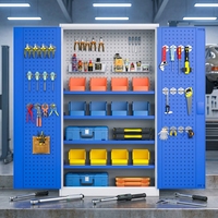 Armoire de rangement extérieure en acier robuste et moderne, personnalisable, étanche et verrouillable, pour garage résidentiel