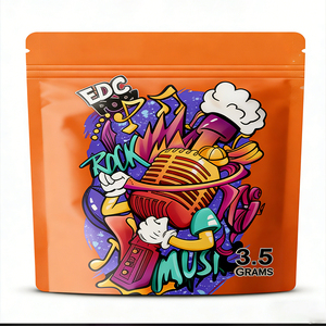 ถุงบรรจุอาหารเด็กแบบตั้งได้ พิมพ์ลายตามสั่ง เกรดอาหาร ทนทาน ขนาด 3.5 กรัม/7 กรัม/14 กรัม/28 กรัม ซิปล็อคกันกลิ่น บรรจุภัณฑ์ฟิล์ม PE - Product Image 2