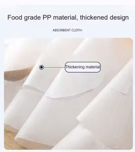 Papel de Hornear Absorbente de Aceite de Venta Directa del Fabricante, Papel de Envolver Alimentos a Prueba de Grasa de PE, Embalaje Especial para Dulces, Filtro de Aceite de Cocina - Product Image 3