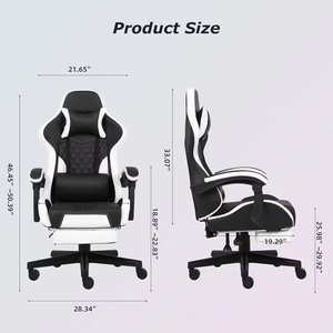 <span class=keywords><strong>Chaise</strong></span> <span class=keywords><strong>de</strong></span> jeu avec dossier en mousse à mémoire <span class=keywords><strong>de</strong></span> <span class=keywords><strong>forme</strong></span>, contours adaptés à la <span class=keywords><strong>forme</strong></span> du corps, chaises <span class=keywords><strong>de</strong></span> <span class=keywords><strong>bureau</strong></span> personnalisées pour l'e-sport, vente en gros - Product Image 5
