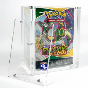 Boîte <span class=keywords><strong>de</strong></span> présentation magnétique personnalisée SYP en acrylique imperméable pour cartes à collectionner Pokémon Scarlet & Violet 9 Journey Together Booster Bundle - Product Image 2
