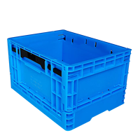NEXARA Caisses pliantes en plastique peu encombrantes Solution de stockage pliable compacte