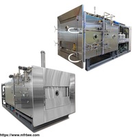 Lyophilisateur sous vide pour Pharma, biologique, lyophilisateur industriel avec chargement automatique de capsulage automatique, CIP, SIP