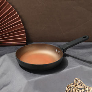 La mejor oferta, 10 Uds., juego de utensilios de cocina antiadherentes ecológicos clásicos, ollas de cocina, sartenes, parte inferior de inducción, cobre, apto para freír en lavavajillas - Product Image 5