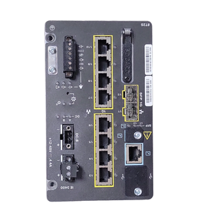 Commutateur Ethernet industriel d'entreprise série IE3400, 10 ports Gigabit RJ45, modèle IE-3400-8T2S-E - Product Image 1