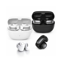 Écouteurs sans fil portables OEM/ODM à réduction de bruit ENC, Bluetooth 6.0, OWS, mini écouteurs sans fil à faible latence