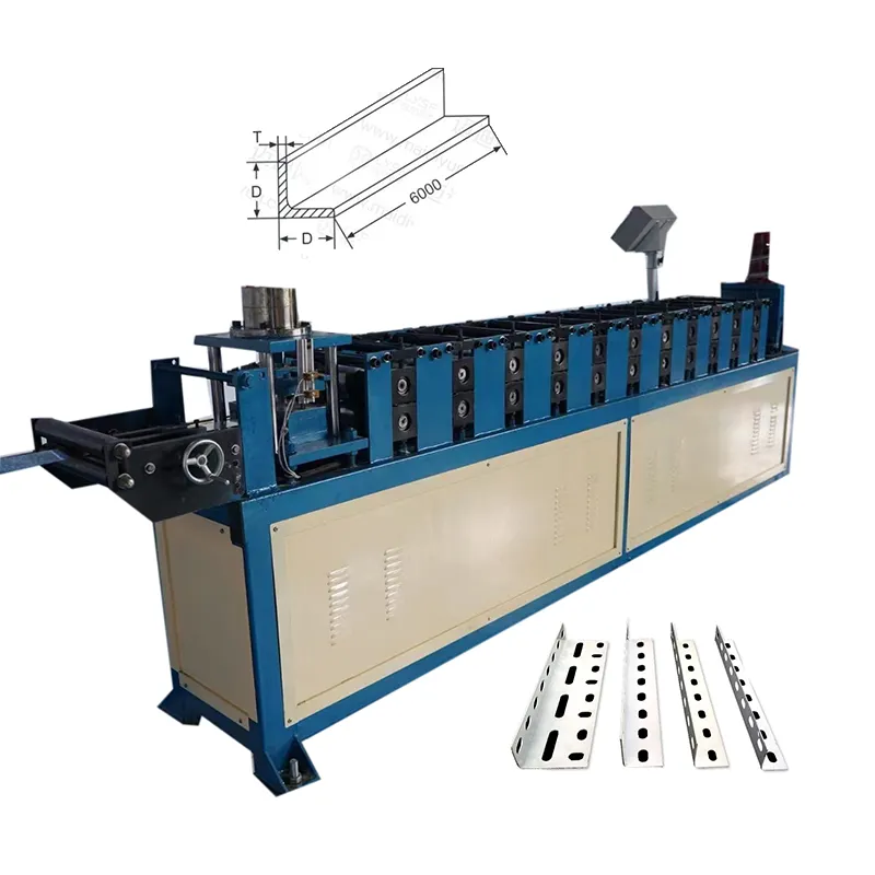 Mesin pembentuk rol manik-manik sudut garis produksi mesin manik sudut logam