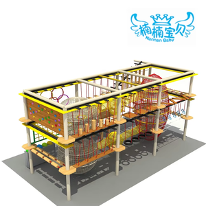 Nannan <span class=keywords><strong>ก</strong></span>รอบไม้สำหรับเด็กสำหรับปีนเขานินจาอุป<span class=keywords><strong>ก</strong></span>รณ์ออก<span class=keywords><strong>ก</strong></span>ำลัง<span class=keywords><strong>ก</strong></span>าย exzize สำหรับเด็กเกมผจญภัยในร่มสนามเด็กเล่นในร่ม - Product Image 4