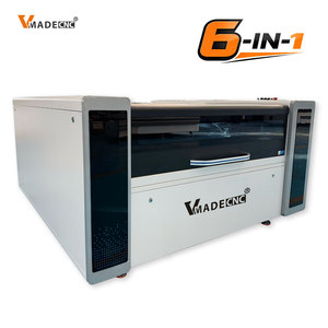 Découpeuse laser CNC à fibre 6-en-1 1390 |   Soudage, découpe et nettoyage au laser CO2 portatif |   1200W/150W Fibre Co2 Même type Gweike - Product Image 3