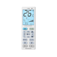 Télécommande universelle pour climatiseur Chunghop Brand K-1308E avec fonction étanche, emballage en PVC inclus