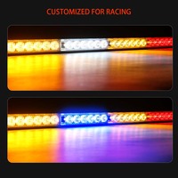 Barre lumineuse LED arrière multifonctionnelle ultra-mince de 30 à 36 pouces pour Polaris SXS
