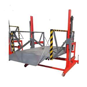 Plataforma Elevadora Hidráulica Móvil para Carga y Descarga de Mercancías, Plataforma Elevadora Móvil de 1, 2 y 3 Toneladas - Product Image 5