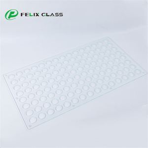 Panel de Vidrio Templado Transparente Personalizado con Orificios Regulares de 3mm-12mm de Espesor, Ecológico y de Alta Resistencia para Dispositivos Industriales - Product Image 4