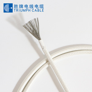 Shengpai Silicone Glass Fiber Braided Wire 03YG Copper Conductor 30VAC 250VAC Flame Retardant For Appliances Instruments - Product Image 2