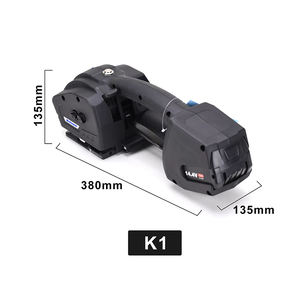 Wallepac Pp Pet Belt Herramienta de bandas portátil eléctrica Caja de cartón Papel Palé semiautomático Máquina flejadora que funciona con batería - Product Image 6