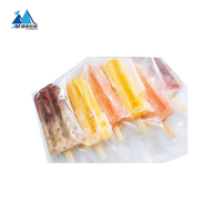 Emballage de congélation de qualité alimentaire PE imprimé personnalisé pour barre de crème glacée à biscuits sacs d'emballage de Popsicle