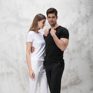 T-shirts d'été pour hommes à manches courtes, coupe ample, décontractés, minimalistes, imprimés lettres, col rond - Tendances Instagram - Product Image 3