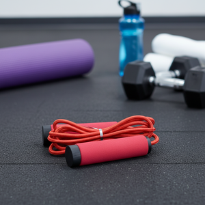 เชือกกระโดดด้ามจับโฟม EVA สำหรับการฝึกออกกำลังกาย เชือกกระโดดแบบเร็วน้ำหนักเบาสำหรับผู้ใหญ่และเด็ก - Product Image 6