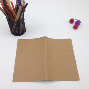 Caderno de Papel Kraft Escolar Personalizável com Linhas Marrons, Encadernação Térmica, Capa Dura, Caderno de Exercícios - Product Image 5