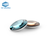 ISO9001 Certified Diameter 12.7mm 25.4mm Focal Length 19mm/25mm OEM BK7 Double-Convex Lens Biconvex Lens