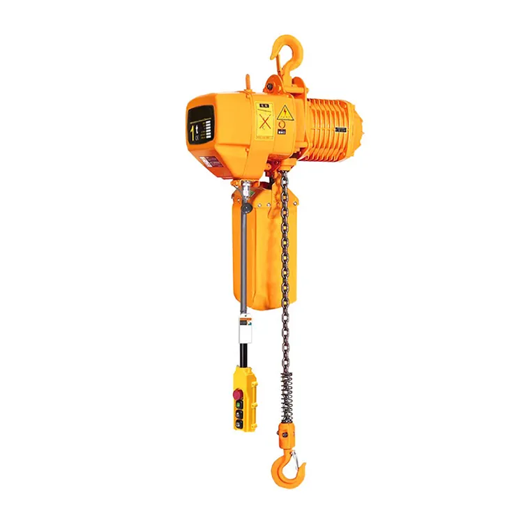 Industry 1T 3T Electric g80 Chain Hoist Electric Swing Stage Metal Shell Hoist For Mould Factory