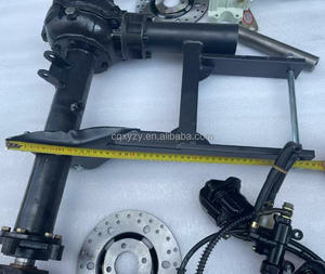 10 pouces roues et pneus moyeu essieu arrière disque Rotor frein marche arrière pour Adultos De Carreras <span class=keywords><strong>Go</strong></span> Kart - Product Image 3