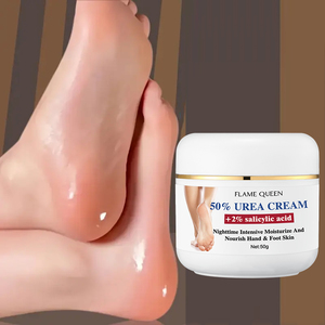 Crème Pieds à l'Urée et Acide Salicylique pour Talons Fissurés, Exfoliante Anti-Crevasses, Élimination des Peaux Mortes, Réparatrice et Blanchissante - Product Image 6