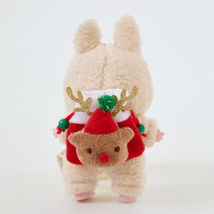 Giáng sinh Quà tặng Túi Ba lô Santa Snowman cho phim hoạt hình dễ thương đồ chơi động vật sang trọng Ba lô bông búp bê quần áo thiết lập cho labubu tuổi 14 + - Product Image 3