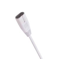 Longueur et couleurs personnalisées PDU Y adaptateur répartiteur cordons d'alimentation C7 à IEC C8 câble d'alimentation fabricant fournir rallonge