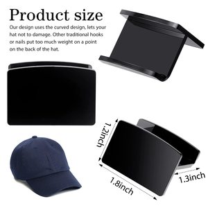 Şeffaf Akrilik Su Geçirmez Beyzbol Şapkası Rafı Takı Saklama Düzenleyici Sergi Standı Oturma Odası Yatak Odası İçin - Product Image 2
