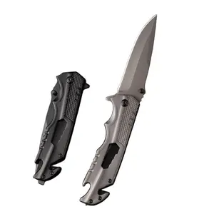 New Style Folding Gift Multi Functional Knife With Seat Belt Cutter And Glass Breaker For Festival Gift