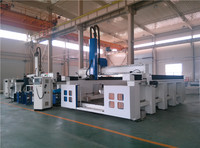 Router CNC de 5 Ejes para Trabajo Pesado 1325 1530 2030 2040 para Espuma EPS con Husillo Único, NC Studio, Bomba de Vacío y Engranajes