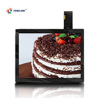 Panel de Pantalla Táctil Capacitiva PCAP de 12.1 Pulgadas, IP65 Impermeable, Multitáctil G+G, USB I2C RS232, para Kiosco Exterior y Señalización Digital