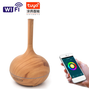เครื่องกระจายกลิ่นอโรมาอัจฉริยะ Tuya พร้อมไฟ LED และการควบคุมผ่านแอปพลิเคชันสำหรับใช้ในบ้าน ความจุน้อยกว่า 1 ลิตร - Product Image 2