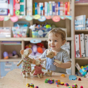 Muñecos de Ratón Pequeños de Algodón y Lino, Lindos y Suaves, para Niños, como Compañeros de Juego y Juguetes para Regalo, Venta al Por Mayor - Product Image 4
