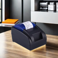 Printer Resi termal USB 58MM POS nirkabel murah dengan kompatibilitas cetak stiker Supermarket antarmuka WiFi