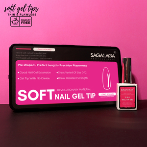 SAGALAGA <span class=keywords><strong>Prix</strong></span> de gros Pointes à <span class=keywords><strong>ongles</strong></span> carrées avec logo personnalisé Pointes à <span class=keywords><strong>ongles</strong></span> en <span class=keywords><strong>gel</strong></span> souple Pointes à <span class=keywords><strong>ongles</strong></span> en <span class=keywords><strong>gel</strong></span> non incurvé x couverture complète - Product Image 2