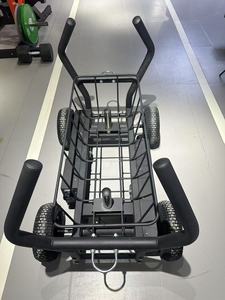 Equipo de Gimnasio Comercial, Trineo de Empuje y Arrastre para Entrenamiento de Fuerza y Potencia de Piernas, Acondicionamiento <span class=keywords><strong>CrossFit</strong></span> - Product Image 4