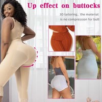 Fajas hasta la Rodilla Post Liposucción, Faja Moldeadora, Levanta Glúteos, Control de Abdomen, Etapa 2, Body Colombiano