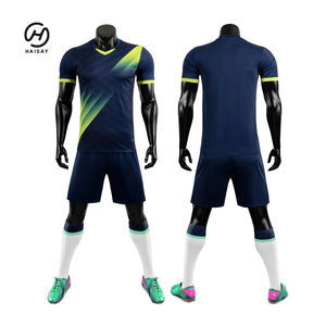 Conjuntos de Camisetas y Pantalones Cortos de Fútbol Americano Juvenil Sublimados, de Secado Rápido, Uniformes Deportivos Internacionales Personalizados - Product Image 4