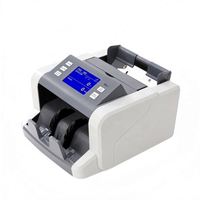 Détecteur de devises multi-monnaies, compteur de billets P80 rechargeable pour les banques et les entreprises, machine à compter l'argent MG UV DD