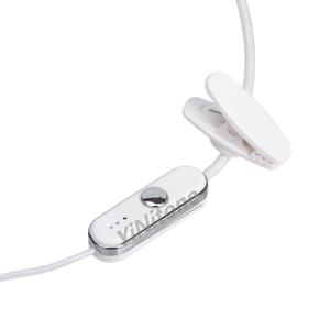 Dual 2Pin <strong>Earphone</strong> Headset with White Earpiece Mic PTT for BAOFENG/KENWOOD/POFUNG/HYT/QUSHENG/LINTON/TYT Walkie Talkies - Product Image 2