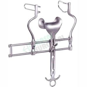 Retractor Abdominal Veterinario Balfour, Instrumentos Quirúrgicos de Acero Inoxidable de 10 Pulgadas, Manual, con Certificación CE - Product Image 4