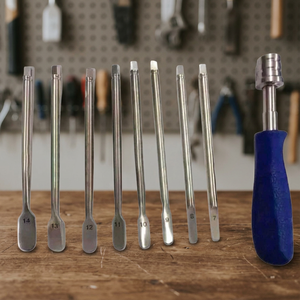 Kit d'instruments orthopédiques en acier pour le passage manuel des fils osseux en chirurgie traumatique, certifié CE, outil chirurgical de classe I - Product Image 5